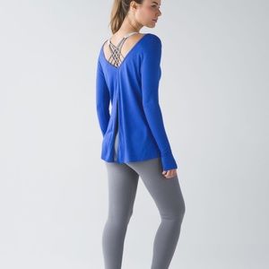 NEW Lululemon Zen Bender long sleeve pima cotton 8